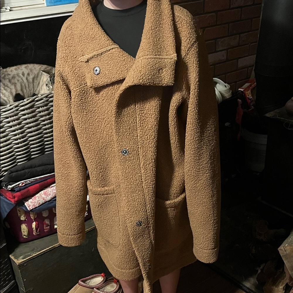 Columbia Women's Tan Pea Coat